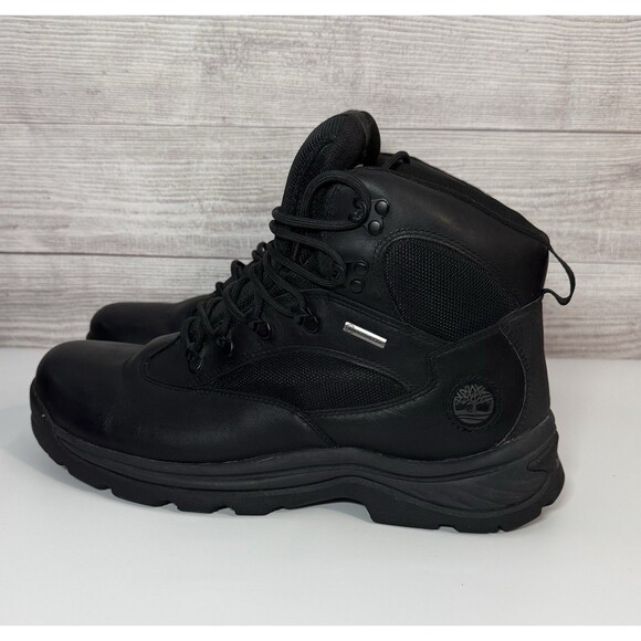 WATERPROOF Timberland Chocorua Trail Mid hiker black full boots SIZE 13 - Picture 7 of 16